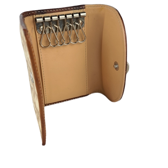 Dior Accessories Christian Dior Key Holder Leather Wallet Poshmark